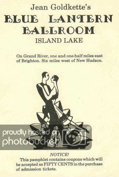 Blue Lantern Ballroom - Old Flyer (newer photo)